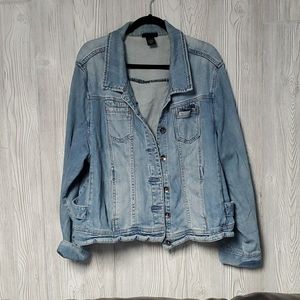 Jean jacket - lane bryant